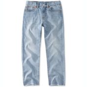Levi&#39;s Girl&#39;s High Rise Ankle Straight Jean -Blue Size 16