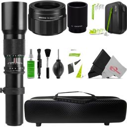 Vivitar 500mm f/8.0 Preset Telephoto Zoom Lens for Nikon Z-Mount Cameras