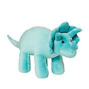 Manhattan Toy Spike Velveteen Triceratops Dinosaur Stuffed Animal, 9.5&quot;
