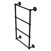 Allied Brass Prestige Regal Collection 4 Tier 30 Inch Ladder Towel Bar with Dotted Detail