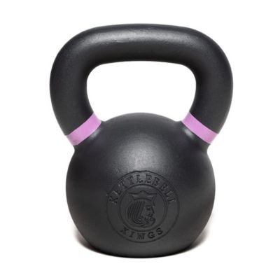 Kettlebell Kings   Powder Coated Kettlebell Weights (5-90 LB) For Women & Men   Durable Coating for Grip Strength, Rust Prevention, Longevity   American Style Weight Increments (40 LB)