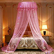 Kitcheniva Princess Mosquito Net Lace Dome Bed Canopy, 4