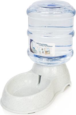 Zone Tech Self-Dispensing Pet Waterer - Premium Quality Durable Self-Dispensing Gravity 3.7 Liters Pet Waterer (Self-Dispensing Pet Waterer)