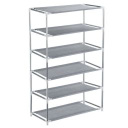 Bcbmall 3/4/5/6/7-Tier Shoe Tower Shelf Organizer