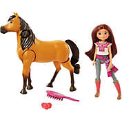 Spirit Untamed Ride Together Lucky Doll & Spirit Horse, Horse Mount Feature, Doll Rides Horse