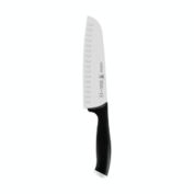 HENCKELS Silvercap 7-inch Hollow Edge Santoku Knife