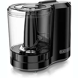 Black + Decker - One Touch Chopper with 3 Cup Capacity, 175W, Black