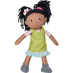 HABA Cari 12" Soft Doll with Chenille Hair and Embroidered Face (Machine Washable)