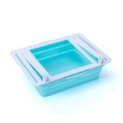 Stock Preferred Refrigerator Storage Box Organizer in 1Pc Blue 8.7x6.7x2.6in