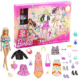 Barbie Advent Calendar with Barbie Doll, 24 Surprises Including Trendy Clothing & Accessories