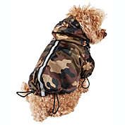 Pet Life Reflecta-Sport Adjustable Reflective Weather-Proof Pet Rainbreaker Jacket
