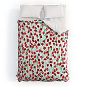 Deny Designs Ninola Design Cute Spring Ladybugs Comforter