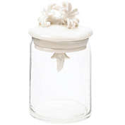 Actifo Glass Jar with Porcelain Flower Lid