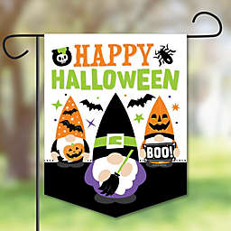 Big Dot of Happiness Halloween Gnomes - Outdoor Lawn and Yard Home Decorations - Spooky Fall Party Garden Flag - 12 x 15.25 inches