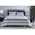 Alternate image 0 for The Nesting Company Cedar 7 Piece Bed in a Bag Comforter Ultra Comfortable and Modern Set  With 1 Reversible Comforter, 2 Shams, 1 Flat Sheet, 1 Fitted Sheet, 2 Pillow Cases - King - Gray & Navy