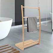 Infinity Merch 3 Tiers Laundry Drying Stand Brown