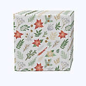 Fabric Textile Products, Inc. Napkin Set, 100% Polyester, Set of 4, 18x18", Christmas Plants & Flowers