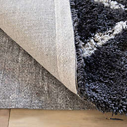 Emma and Oliver Non-Slip 1/4 Inch Thick Gray Multi-Surface Reversible 8' x 10' Area Rug Pad