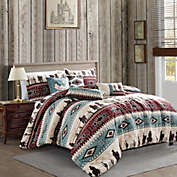 MarCielo 7 Pieces Rustic Southwestern Cowboys Bedding Comforter Set