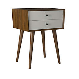 Elements  Picket House Furnishings Chesham Side Table in Cherry