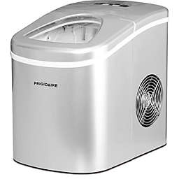 Frigidaire - Compact Countertop Ice Maker, Production Capacity 26Lbs Per Day, Silver