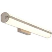 Hamilton Hills 36" Contemporary Bar Light Frosted Vanity Cylinder Light Fixture