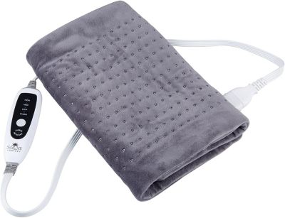 Soluxe Comfort XL, King Size Heating Pad with 4 Heat Settings, Auto Shut-Off, Digital Controller, Machine Washable, Velvet Microplush, 10-Foot Cord