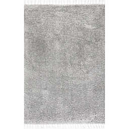 nuLOOM Casual Plush Shag Neva Shags - Gray 5' 3