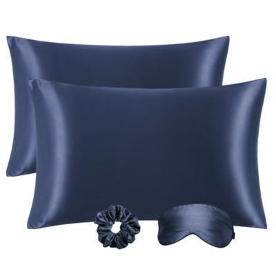 silk pillowcase bed bath beyond