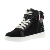 Michael Kors Little & Big Girl&#39;s Jem Rubina Sneaker Black Size 1 M