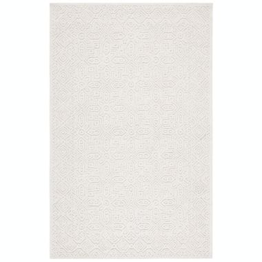 Textural TXT101 Hand Tufted Rug - Ivory - 9'x12' - Safavieh. View a larger version of this product image.