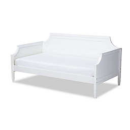 Baxton Studio Mariana Classic And Traditional White Finished Wood Twin Size Daybed - White
