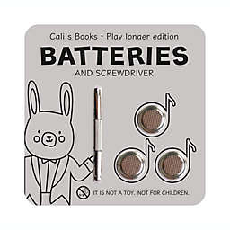 Cali's Books Battery Kit (with Screwdriver) for Easter and French 2022 Edition Only