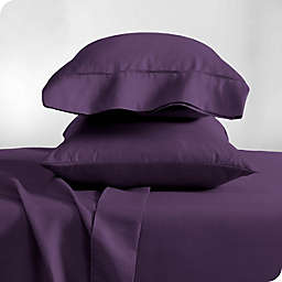 Bare Home Premium 1800 Ultra-Soft Microfiber Pillowcase Set - Double Brushed - Hypoallergenic - Wrinkle Resistant (Plum, Standard)