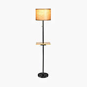 Slickblue Modern Floor Lamp with Tray Table