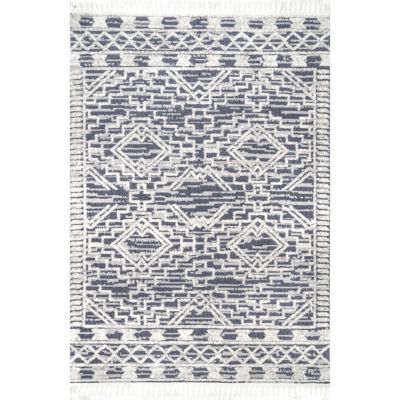2 Sizes **FREE DELIVERY* Details about   Sefrou Diamonds Tribal Cream Grey Moroccan Rug Runner 