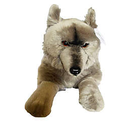 Auswella Plush Grey Wolf Keeweenaw