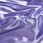 Stock Preferred 1Pc Satin Silk Fitted Sheet with Deep Pocket King in Purple