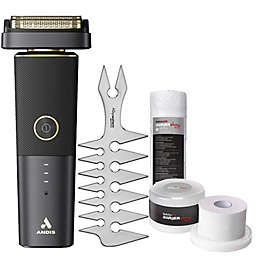 Andis 17300 reSURGE Wet / Dry Shaver Matte Black with Neck Strip Accessory Kit