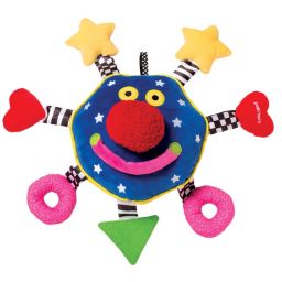 Manhattan Toy Whoozit Rattle and Squeaker Sound Developmental Baby Toy