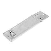 Unique Bargains Cabinet Drawer Door 4 Inch Long Stainless Steel Hasp Staple Set
