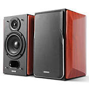 Edifier P17 Passive Bookshelf Speakers - 2-way Speakers with Built-in Wall-Mount Bracket - Perfect for 5.1, 7.1 or 11.1 side / rear surround setup - Pair - Needs amplifier or receiver to operate