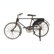 Old Modern Handicrafts Metal Handmade Vintage Safety Black Bicycle Model