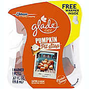 Glade Pumpkin Pit Stop PlugIns Scented Oil Starter Kit - 1 Warmer + 1 Refill