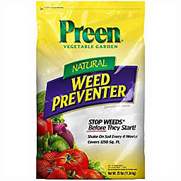 Preen 2464224 Natural Vegetable Garden Weed Preventer, 25 Lb Covers 1,250 sq ft