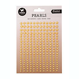 Studio Light SL SelfAdhesive Pearls Gold Pearls Essentials 105x160x4mm 240 PC nr15