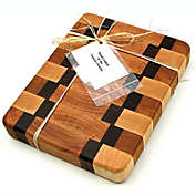 International Wholesale Gifts & Collectibles End Grain Multi Wood Chopping Block