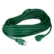 Northlight 100ft Green 3-Prong Outdoor Extension Power Cord