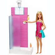 Barbie Shower Playset Working Shower & Bath Accessories