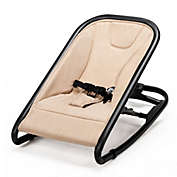 Gymax 2 in 1 Folding Baby Rocker Bouncer Seat w/ 2 Adjustable Recline Positions